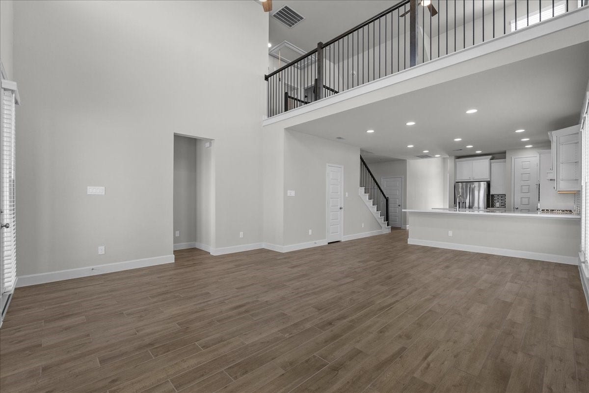 19007 Satsuma Ridge Drive, Manvel, TX 77578 View of the upstairs game room area.