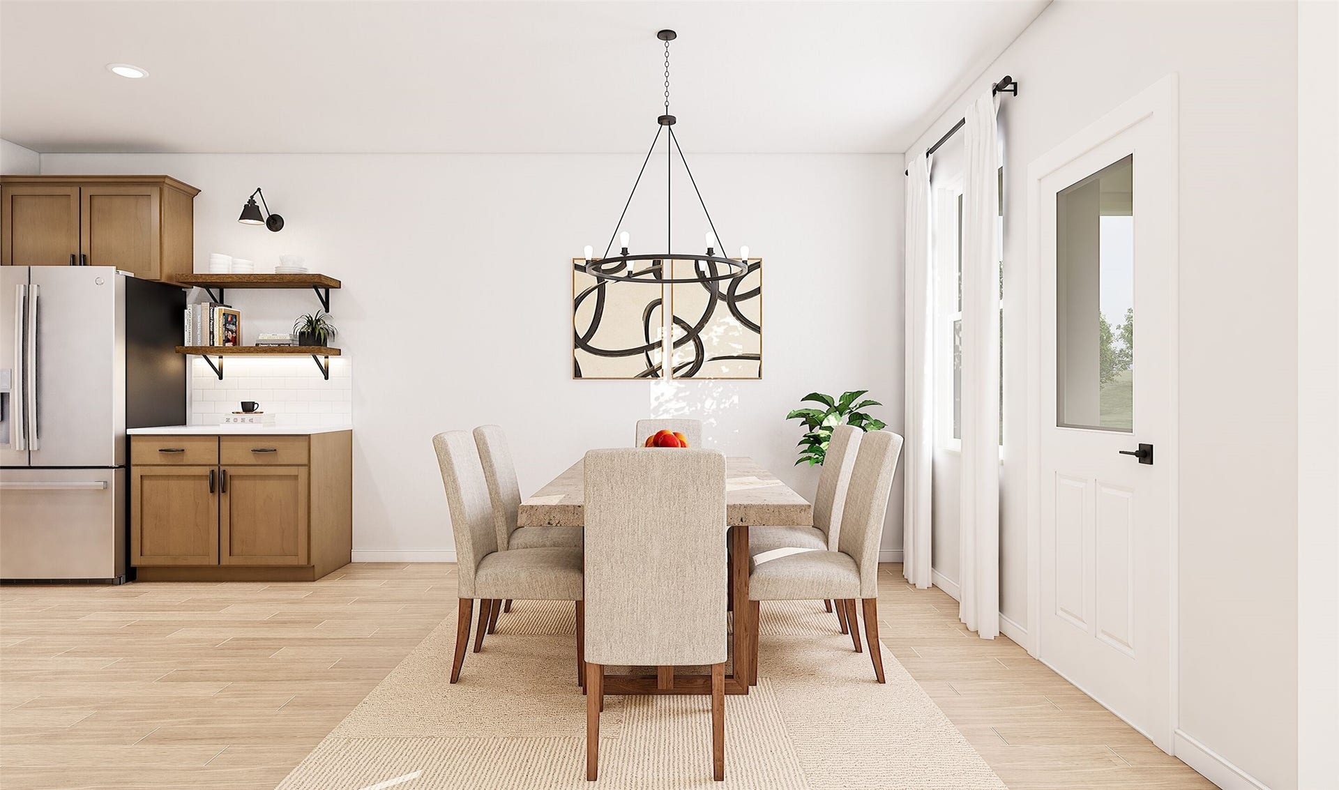 Dining area (*Artist rendering used for illustration purposes only.)