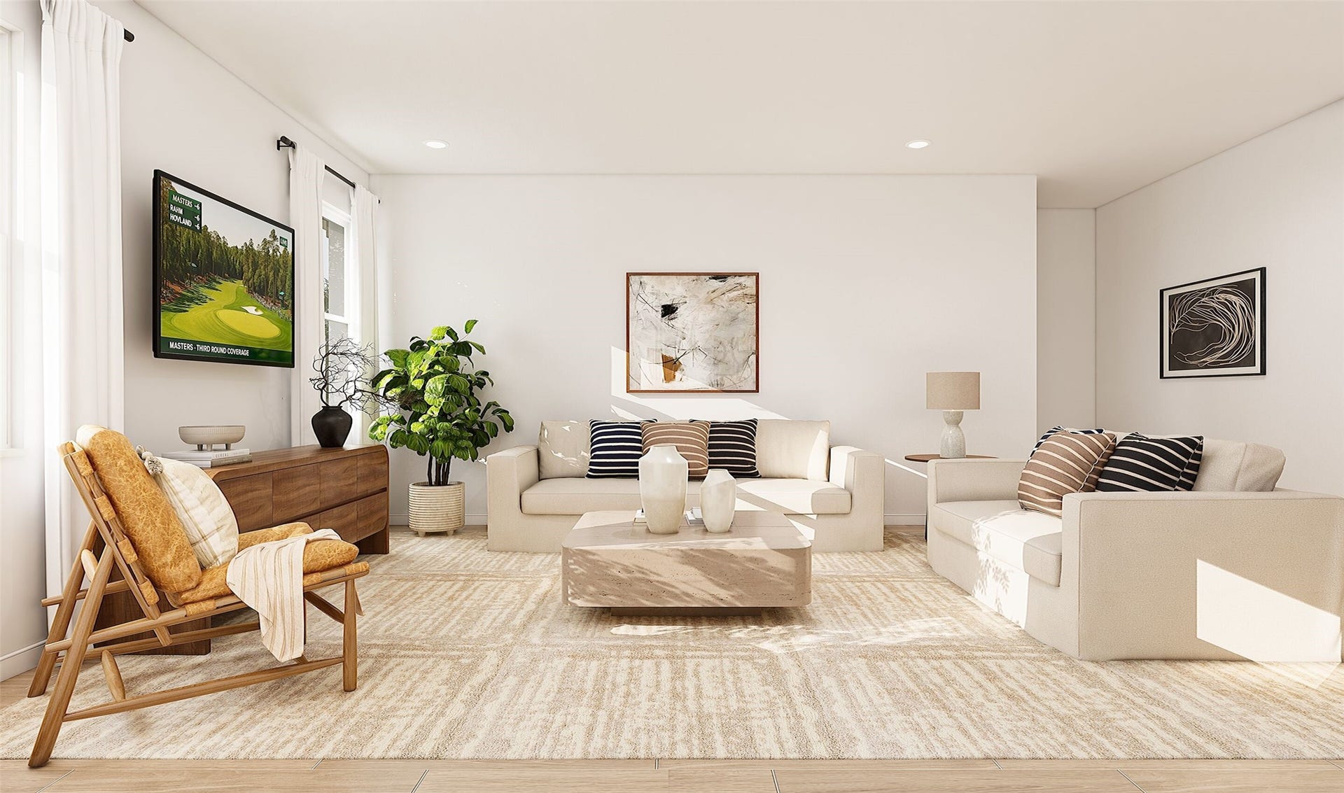 Great room (*Artist rendering used for illustration purposes only.)