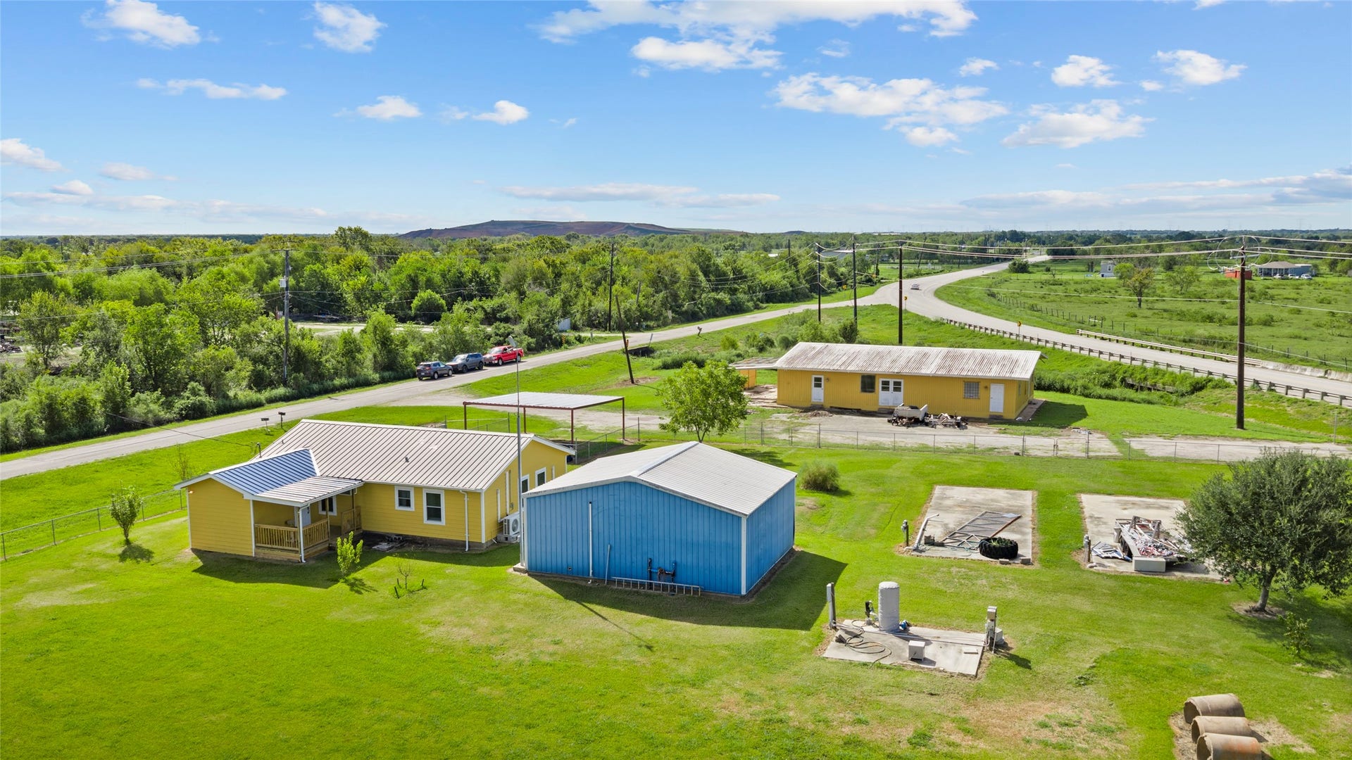 11723 County Road 458, #FM523, Angleton, TX 77515 AERIAL VIEW OF ENTIRE PROPERTY 1.56 ACRES