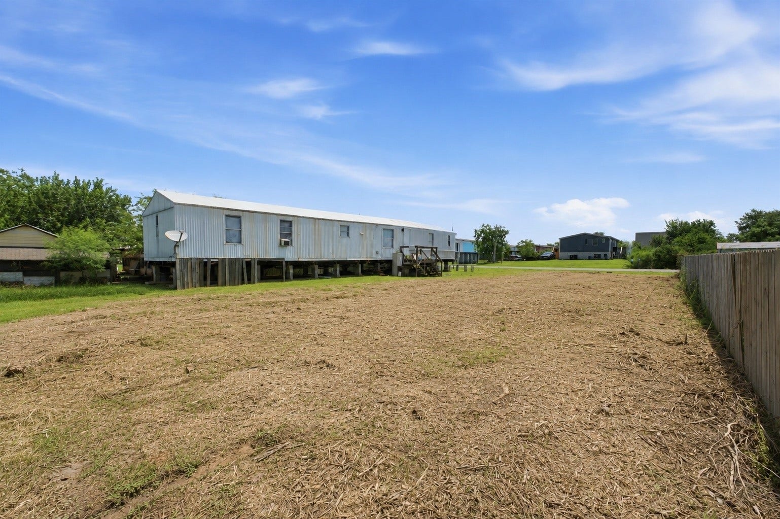 932 13th Street, Dickinson, TX 77539 Rendering of rear view of lot.