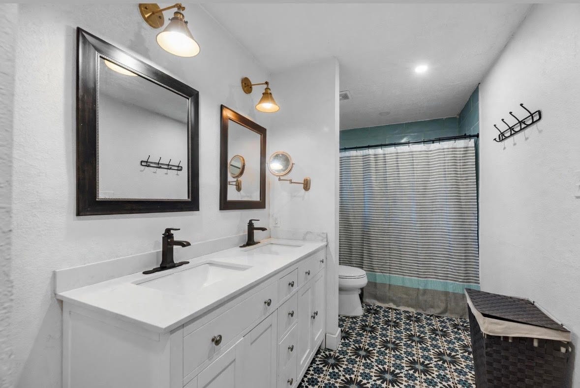 32403 Dobbin Huffsmith Road, Magnolia, TX 77354 Primary bathroom, recently renovated