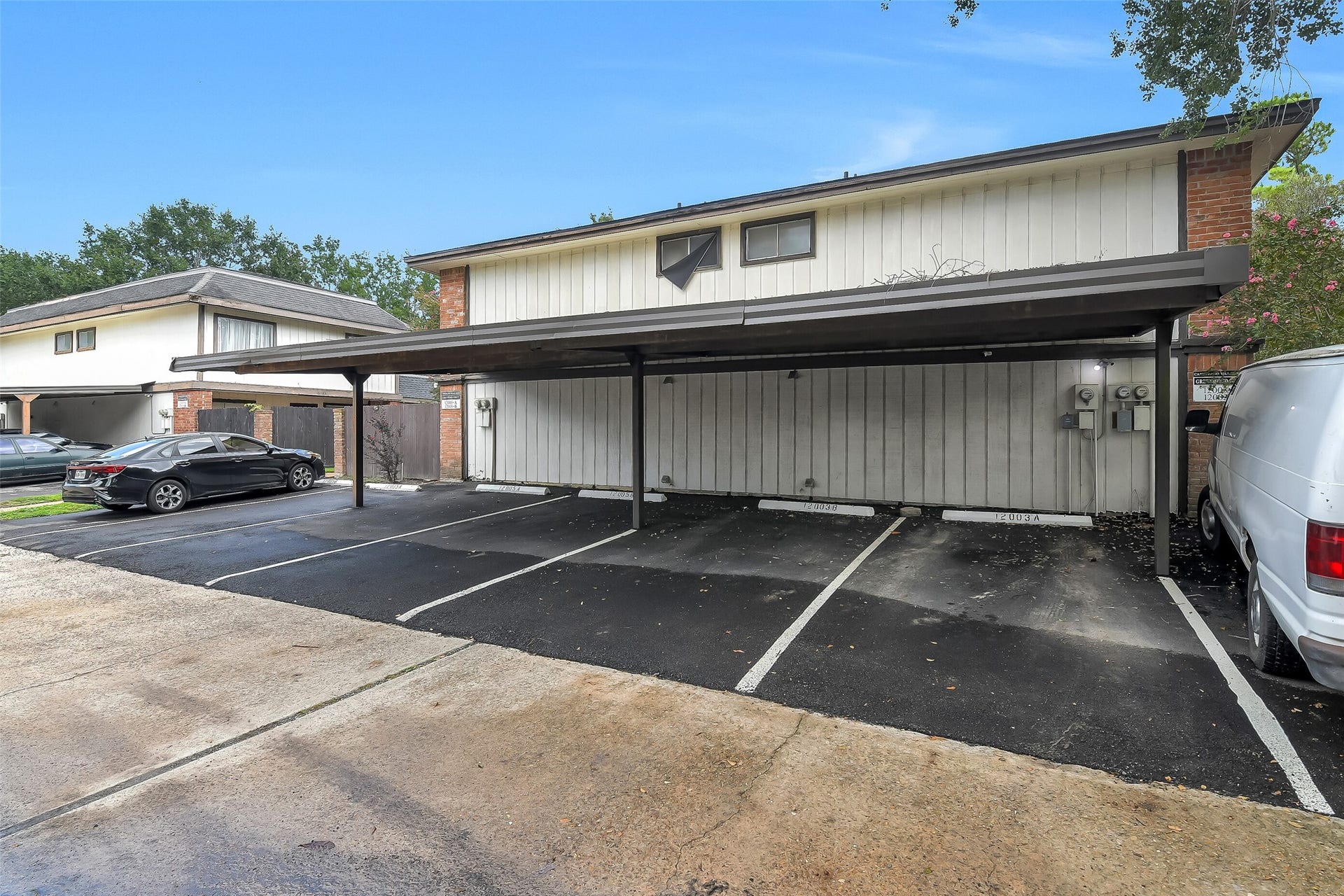 Covered parking keeps your vehicle protected and conveniently close to home