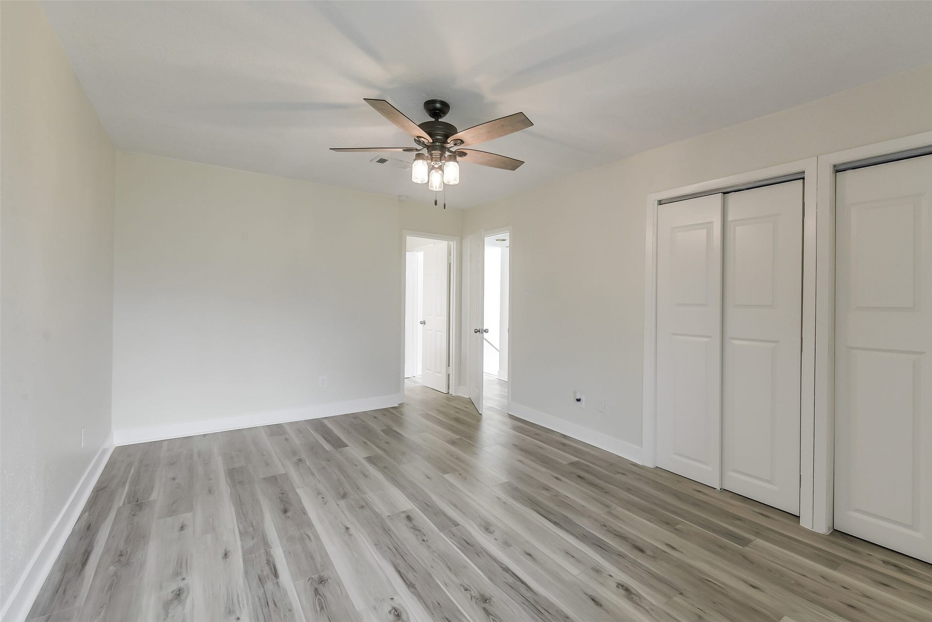 Multiple closets provide the kind of storage that makes everyday living easier