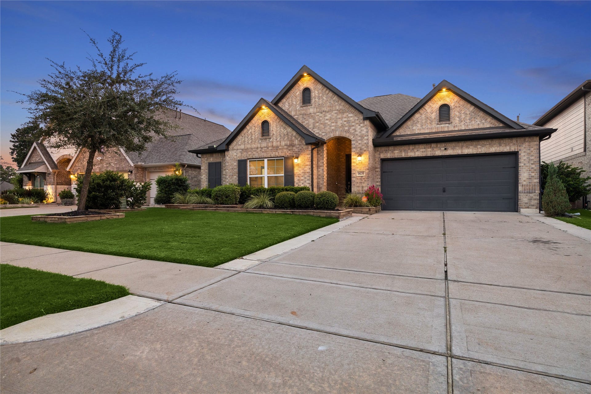 14231 Archer County Trail, Cypress, TX 77429 The Waverly from Newmark at 14231 Archer County Trail, 1.5 story and a 1 of 4 of this layout inside the neighborhood (per seller)