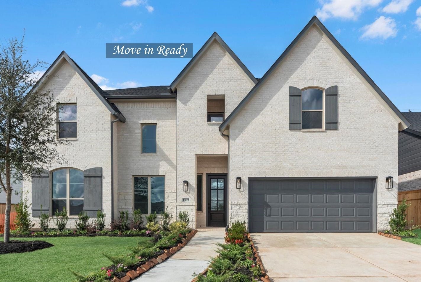 1523 Watermont Drive, Missouri City, TX 77459 Move in Ready. Westin Homes *New Construction* Carter IX Plan. Grass is digitally enhanced.
