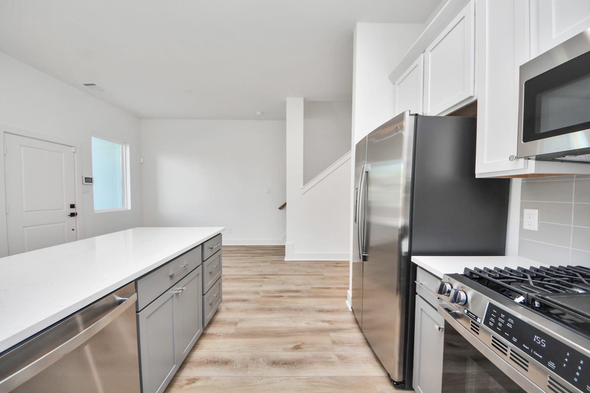 2904 Ruth Street, Houston, TX 77004 Unit A kitchen overlooking the dining area.