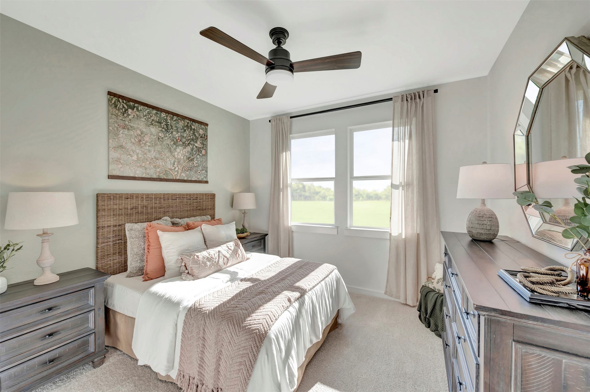 1073 Apple Ridge Road, Magnolia, TX 77363 Bedroom 2 (*Photo not of actual home and used for illustration purposes only.)
