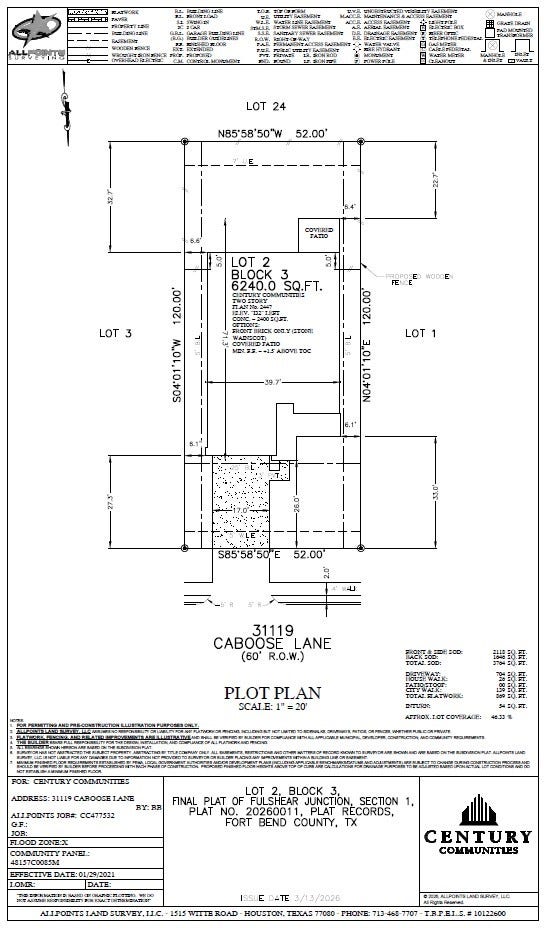 31119 Caboose Lane, Fulshear, TX 77441 31119 Caboose Lane, Fulshear, TX 77441