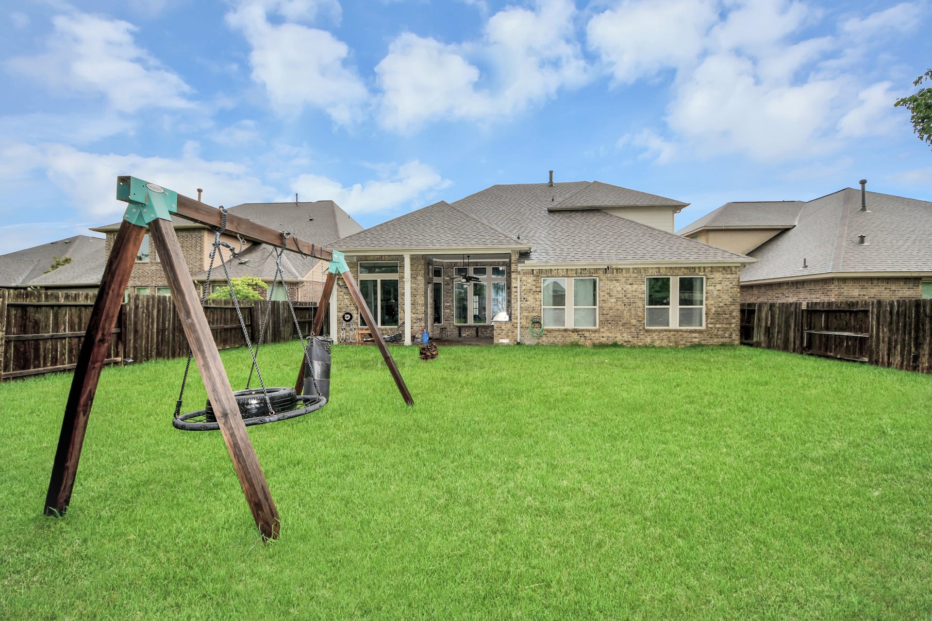 Backyard has no Back Neighbors and very spacious to fit a pool