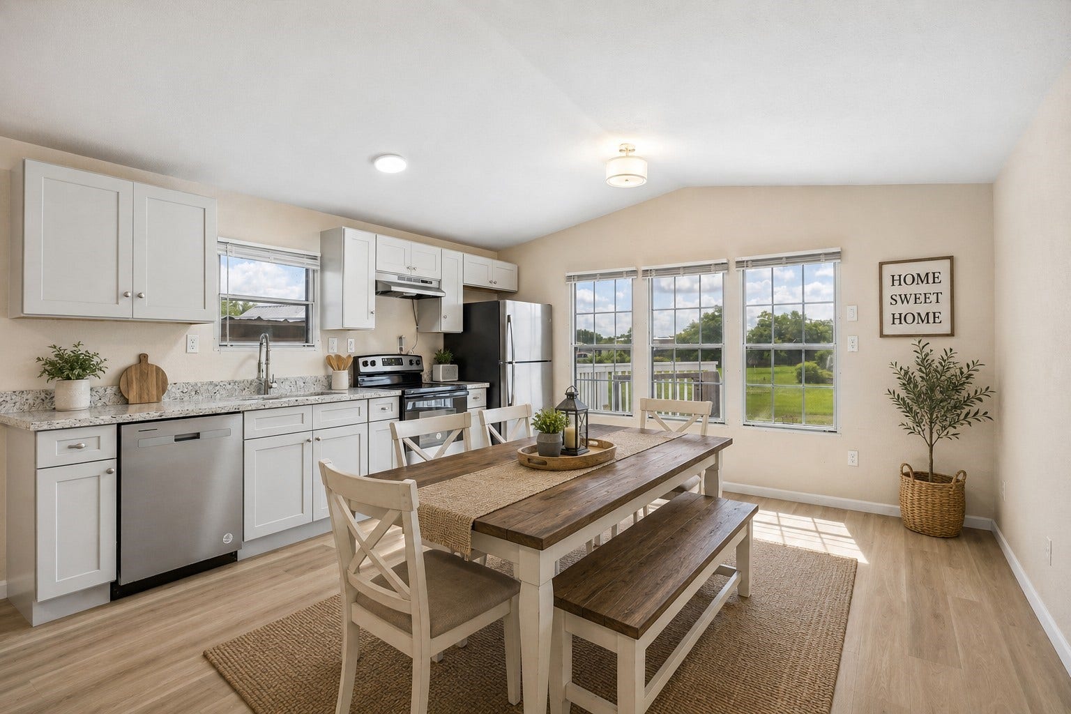 5806 S Highway 35, Alvin, TX 77511 Artificially Staged - Kitchen