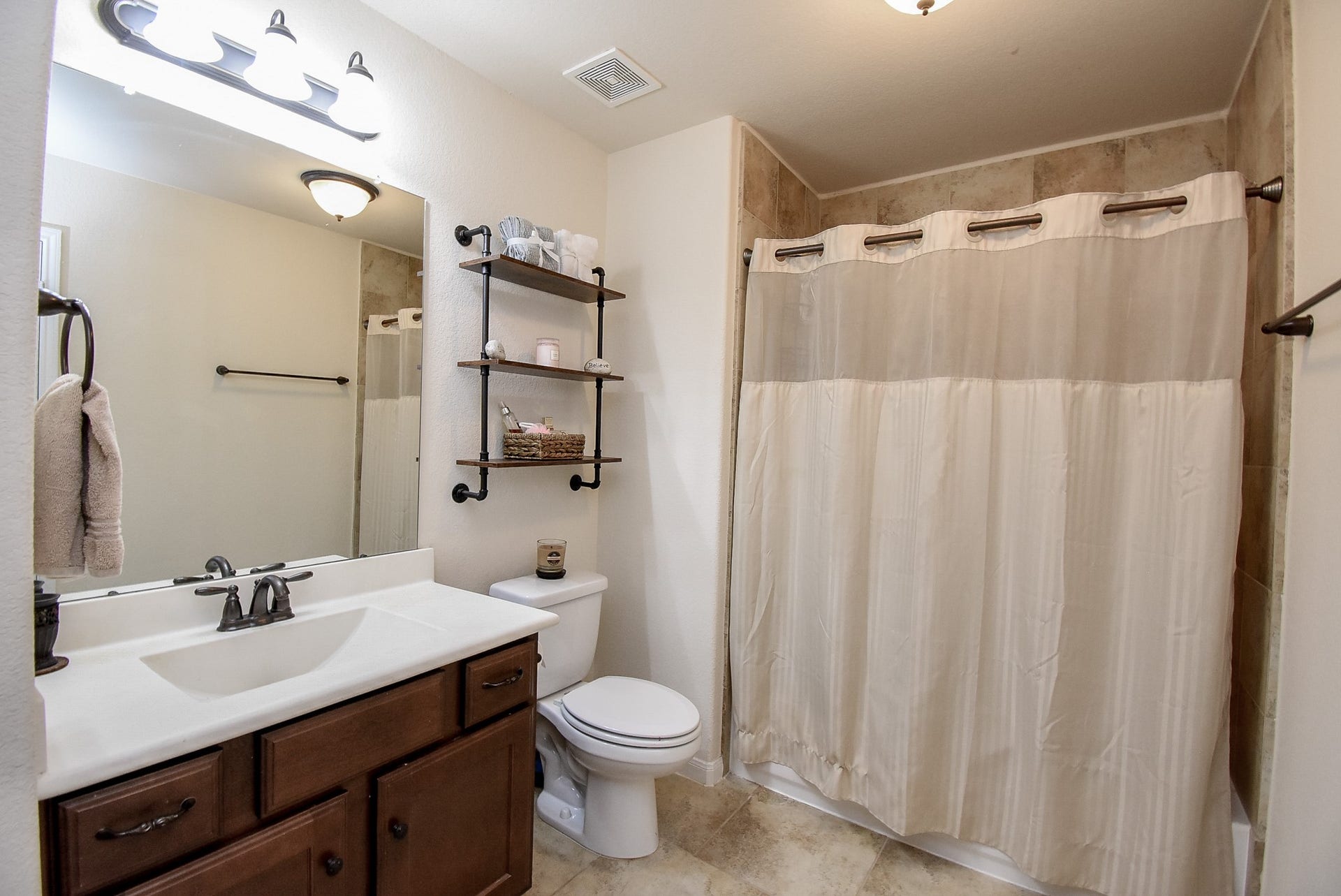 Full Secondary Bathroom upstairs.