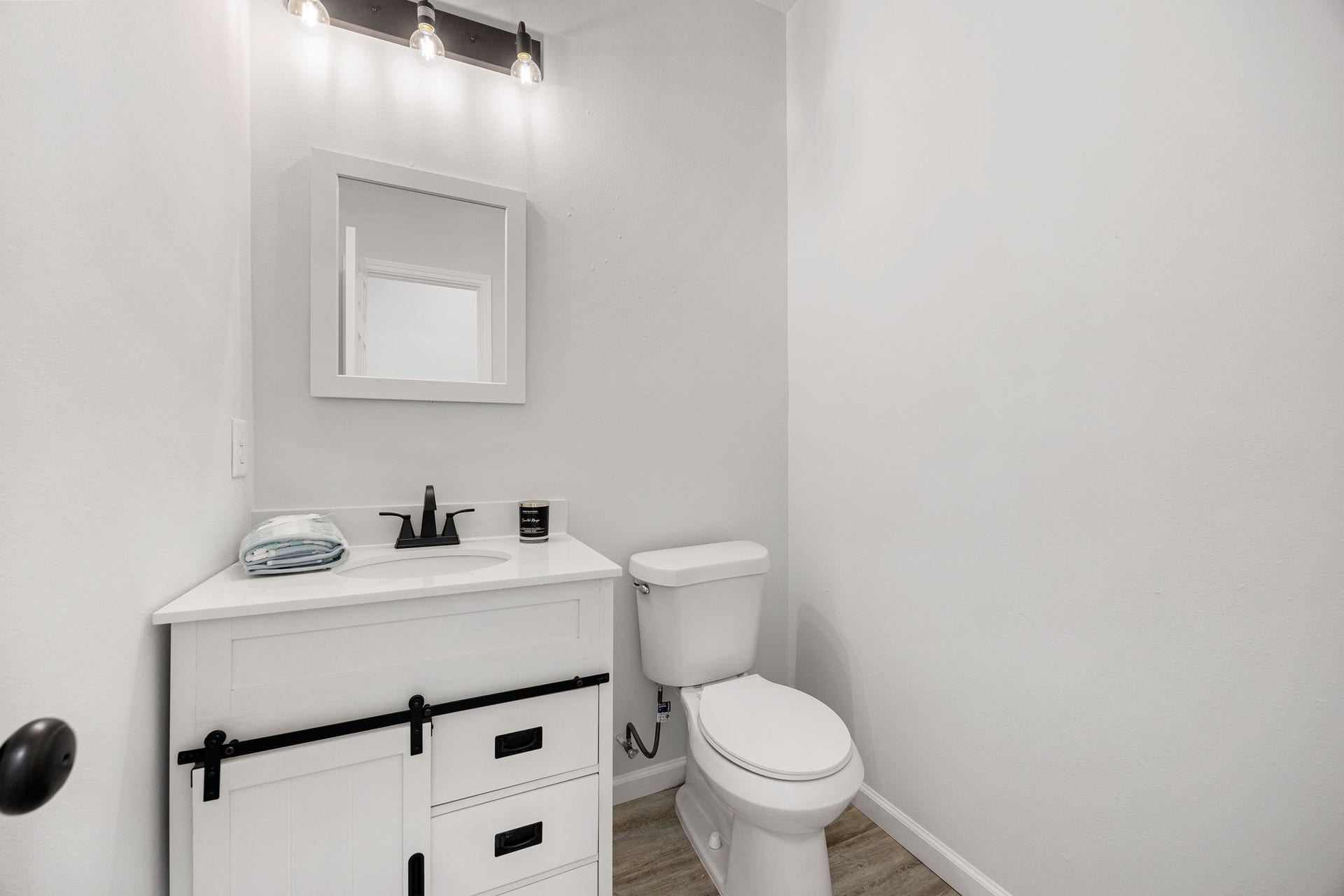 UNIT B-  Half Bathroom