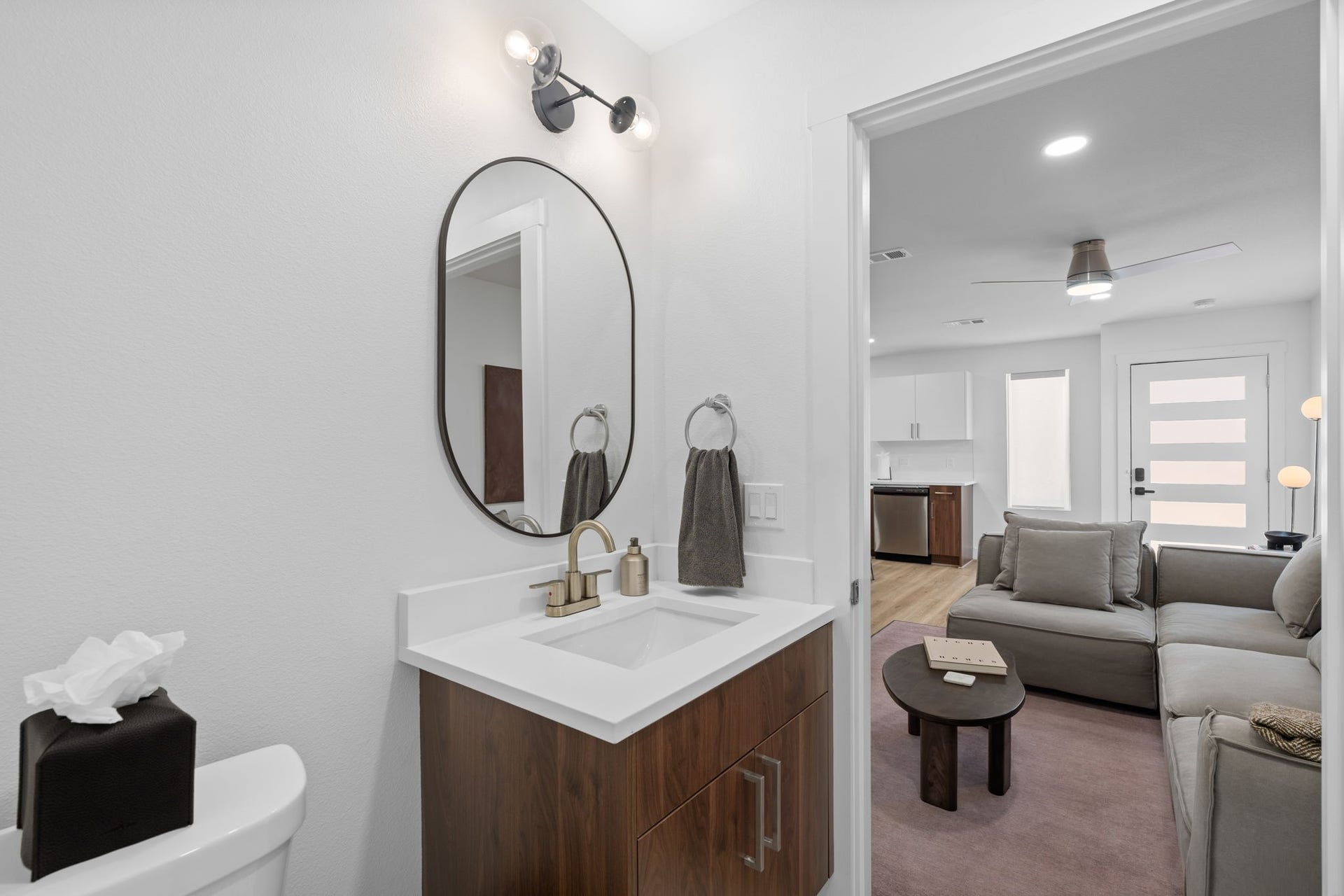 Half bath downstairs