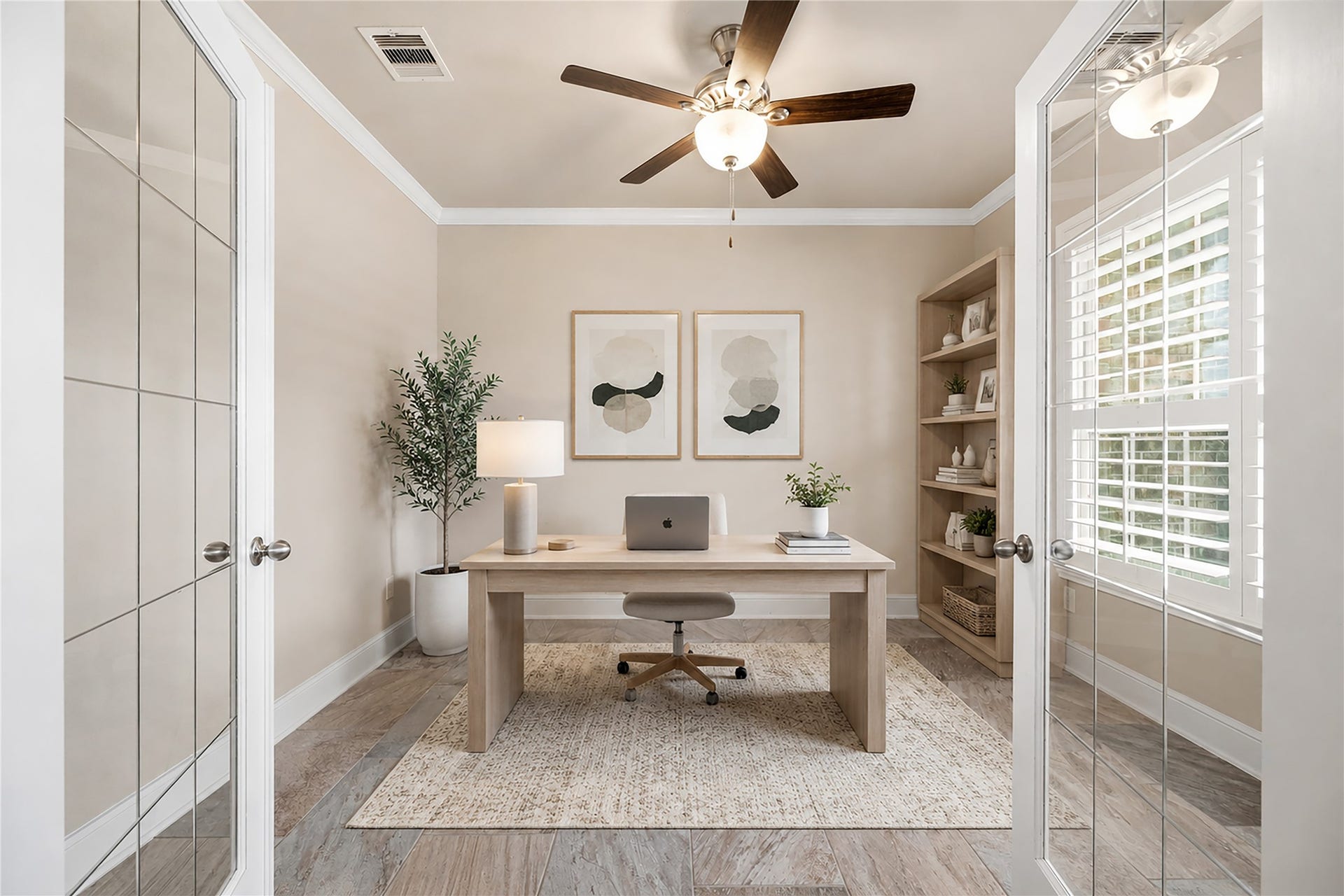 22826 Burton Grove Road, Richmond, TX 77469 Here is the study. (virtually staged)