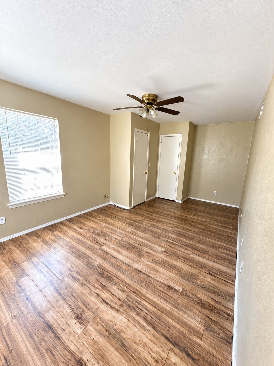 4714 Oleander Street, #D, Bacliff, TX 77518 Another view of bedroom - one closet with two doors