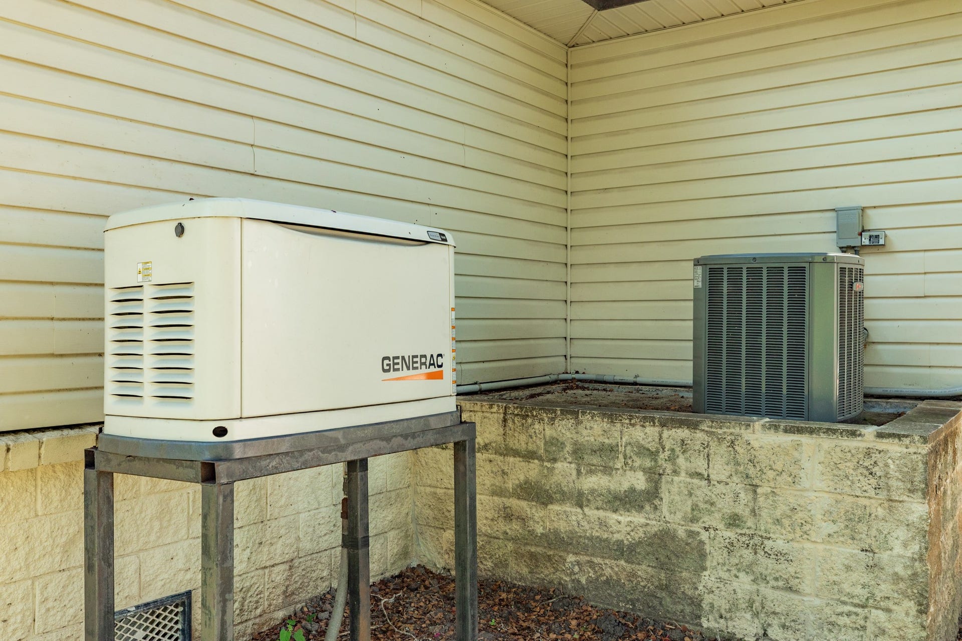 Added peace of mind comes from the Generac standby generator, providing a valuable source of backup power during outages.