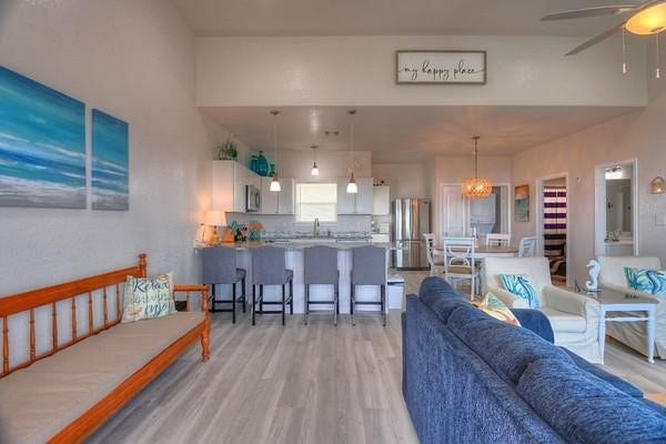 116 Howard Avenue, #F, Freeport, TX 77541 Welcoming open concept