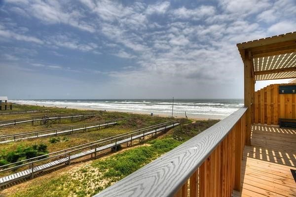 116 Howard Avenue, #F, Freeport, TX 77541 View from the deck