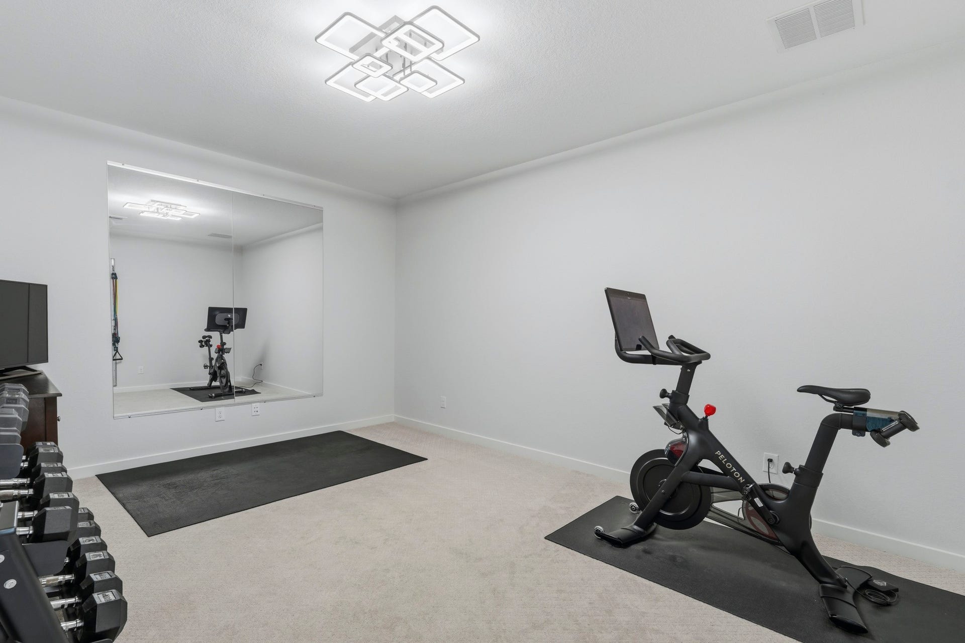 9907 Regal Bend Drive, Missouri City, TX 77459 Media Room turned Gym