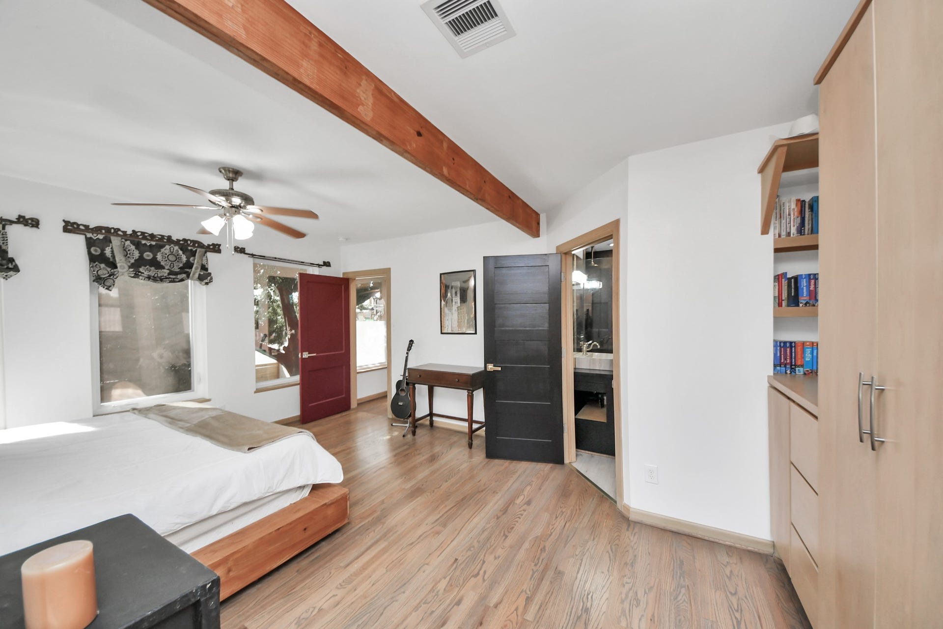 2402 Barbee Street, Houston, TX 77004 Primary bedroom, located upstairs.