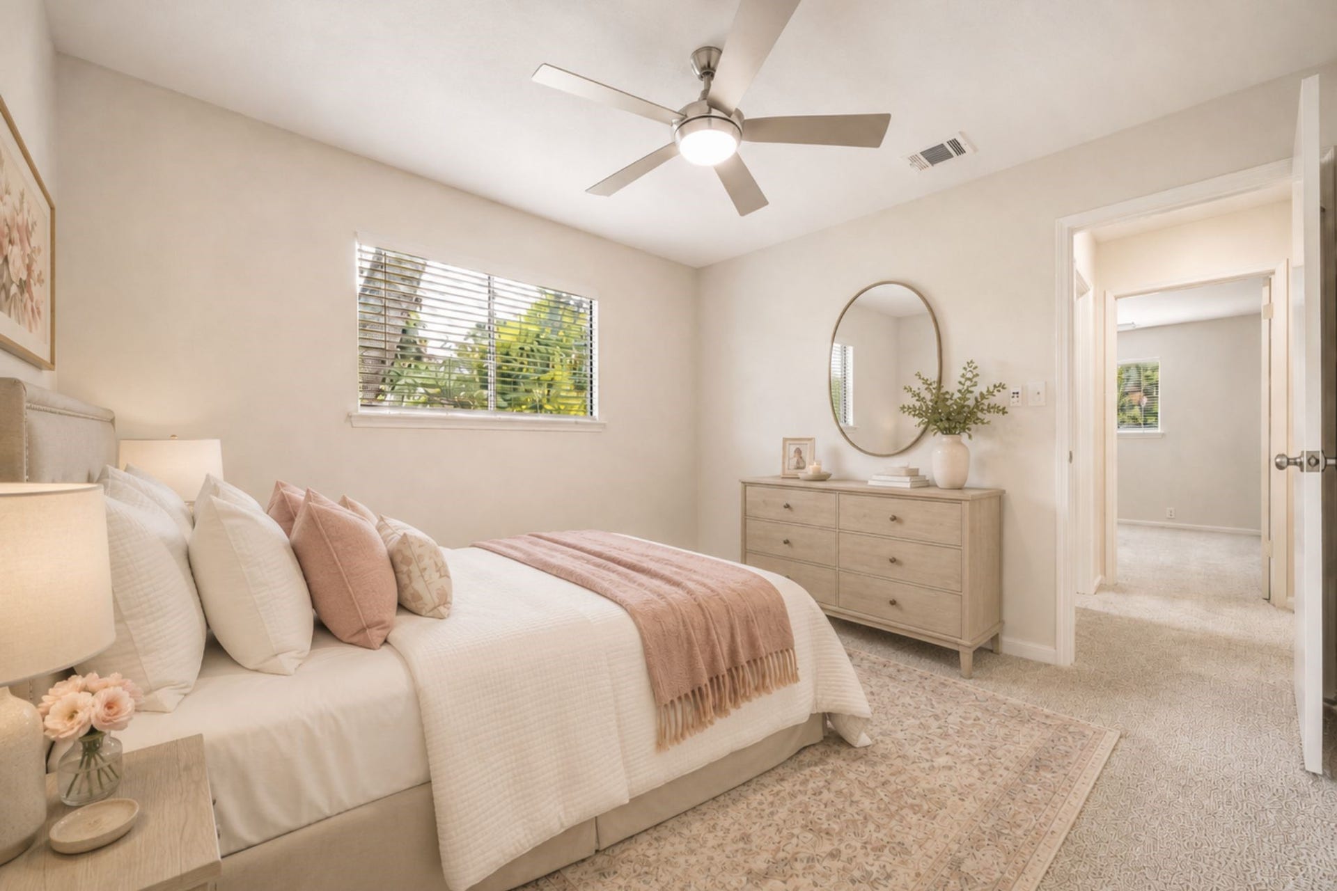 114 CAMELLIA STREET, Sugar Land, TX 77478 BEDROOM 2. **Virtually Staged.