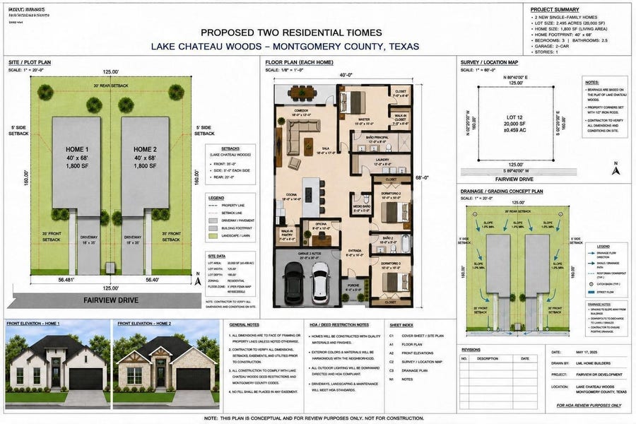 Property photo for 10919 Fairview Drive, Conroe, TX