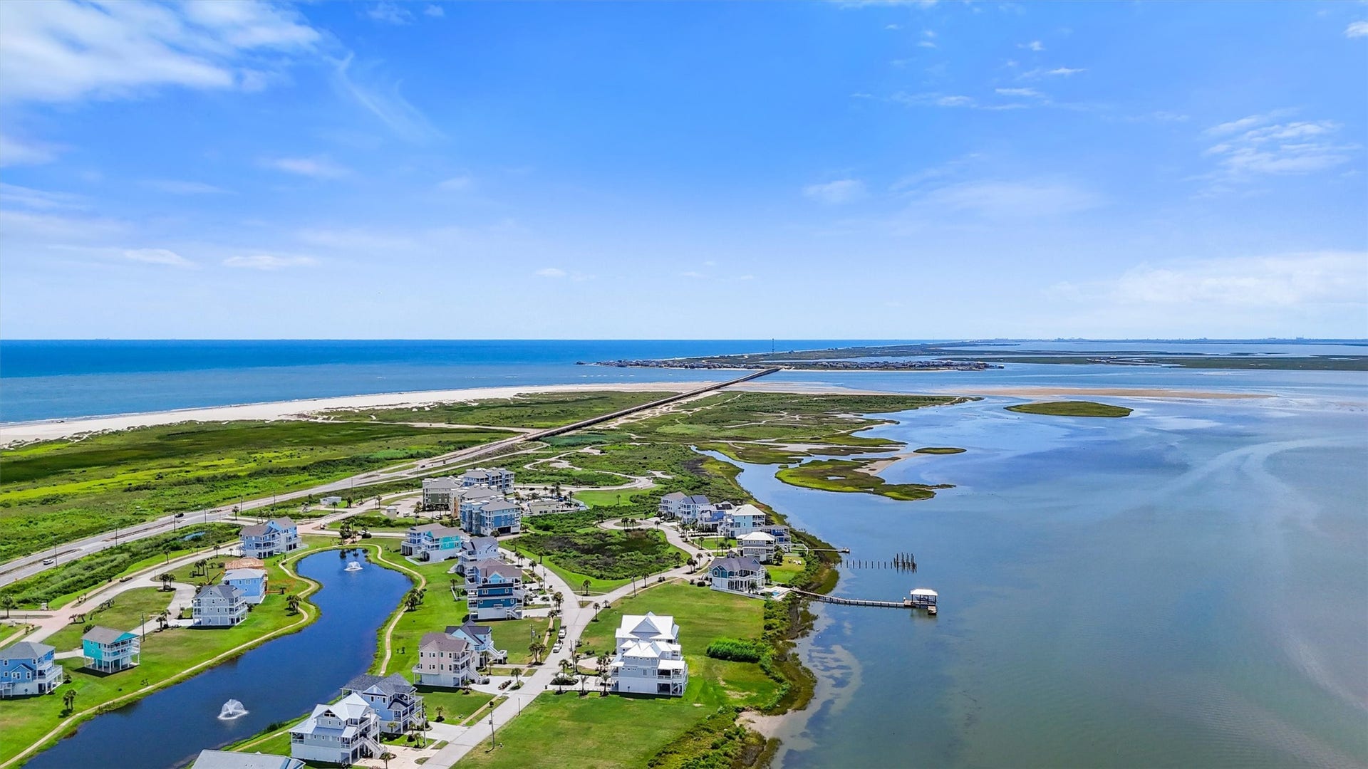 San Luis Pass is a favorite for
fishing, boating, and soaking in
the natural beauty of the Texas
Gulf Coast.