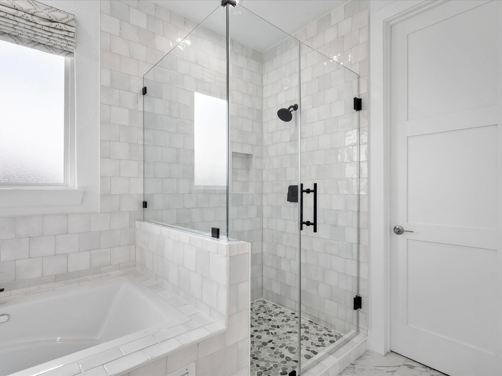 Remodeled shower
