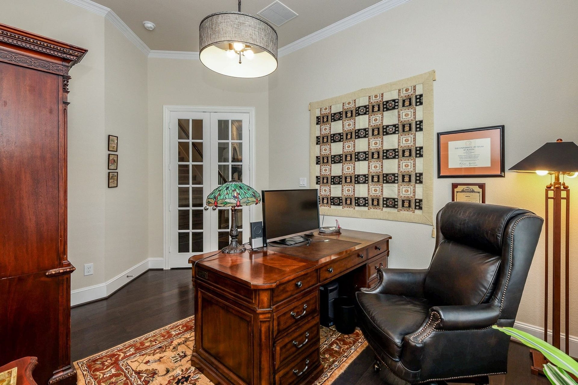 4715 Trickle Creek Court, Fulshear, TX 77441 Downstairs Study
