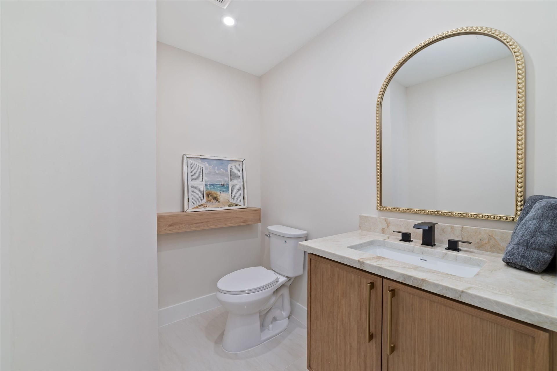 Half Bath for Family and Game room area