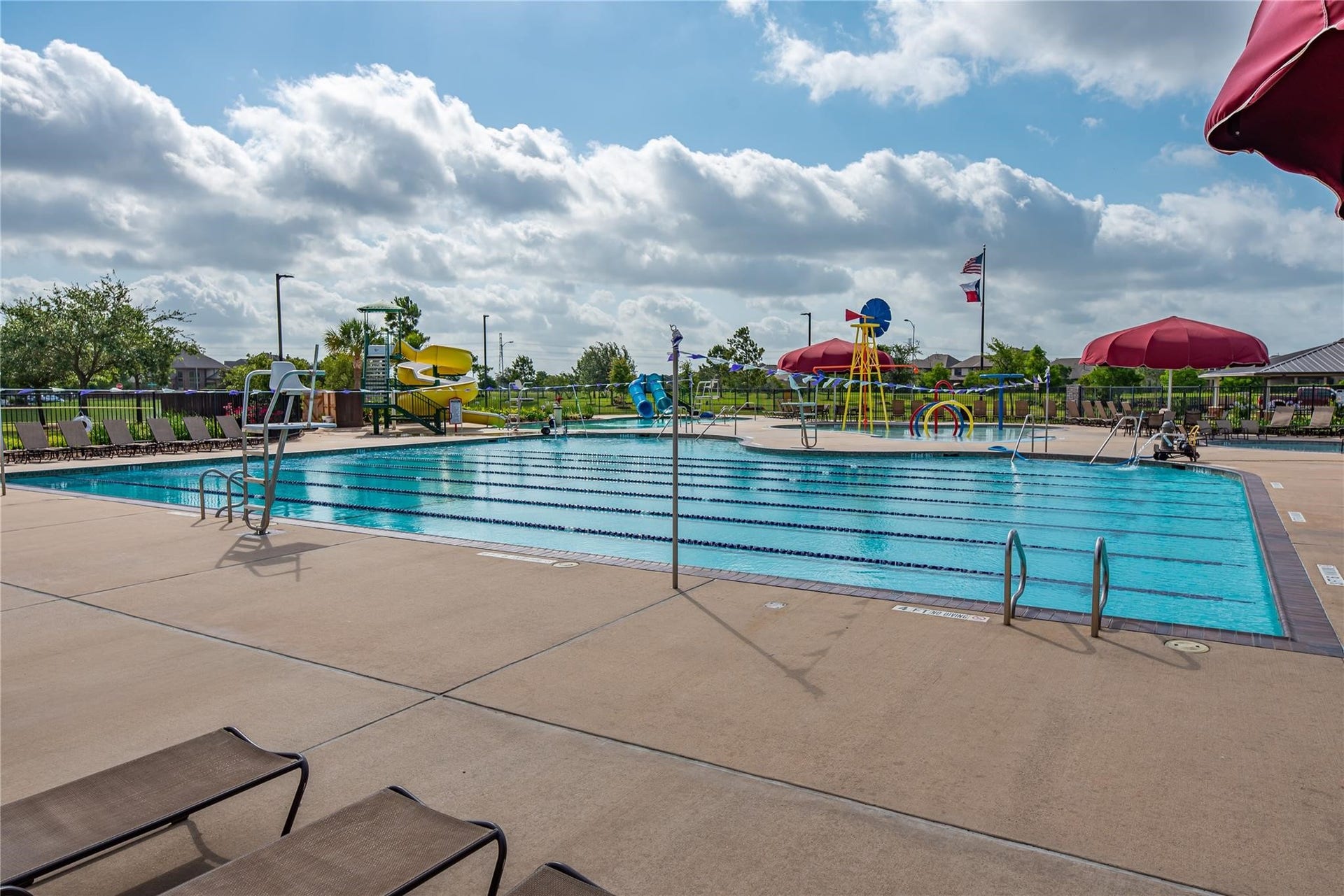 4302 Kent Ranch Court, Katy, TX 77494 Enjoy the resort-style community pool in Pine Mill Ranch, a great place to swim, unwind, and make the most of warm Texas weather.