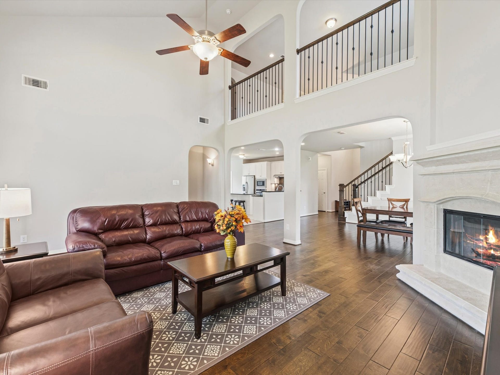 4302 Kent Ranch Court, Katy, TX 77494 Alternative view of the family room.