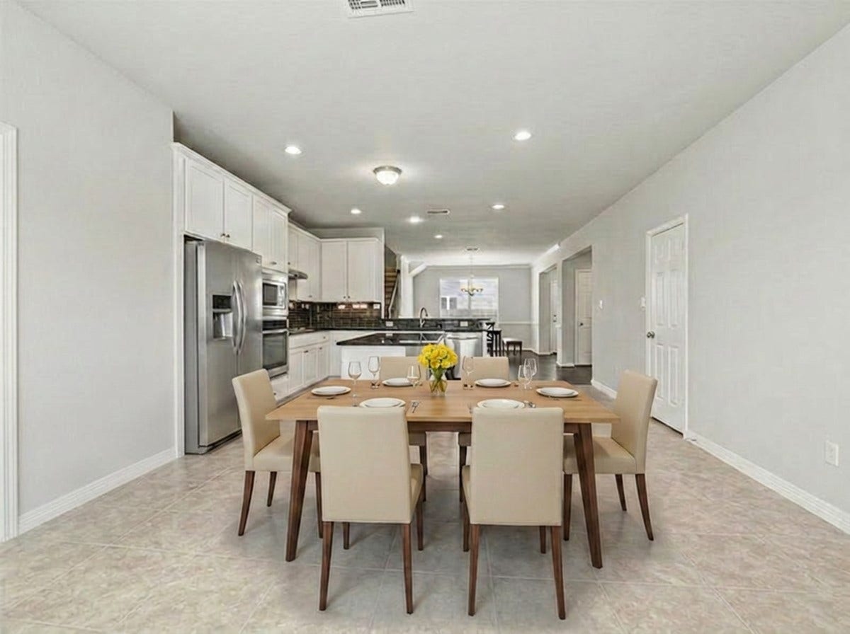 4302 Kent Ranch Court, Katy, TX 77494 Virtually staged breakfast area