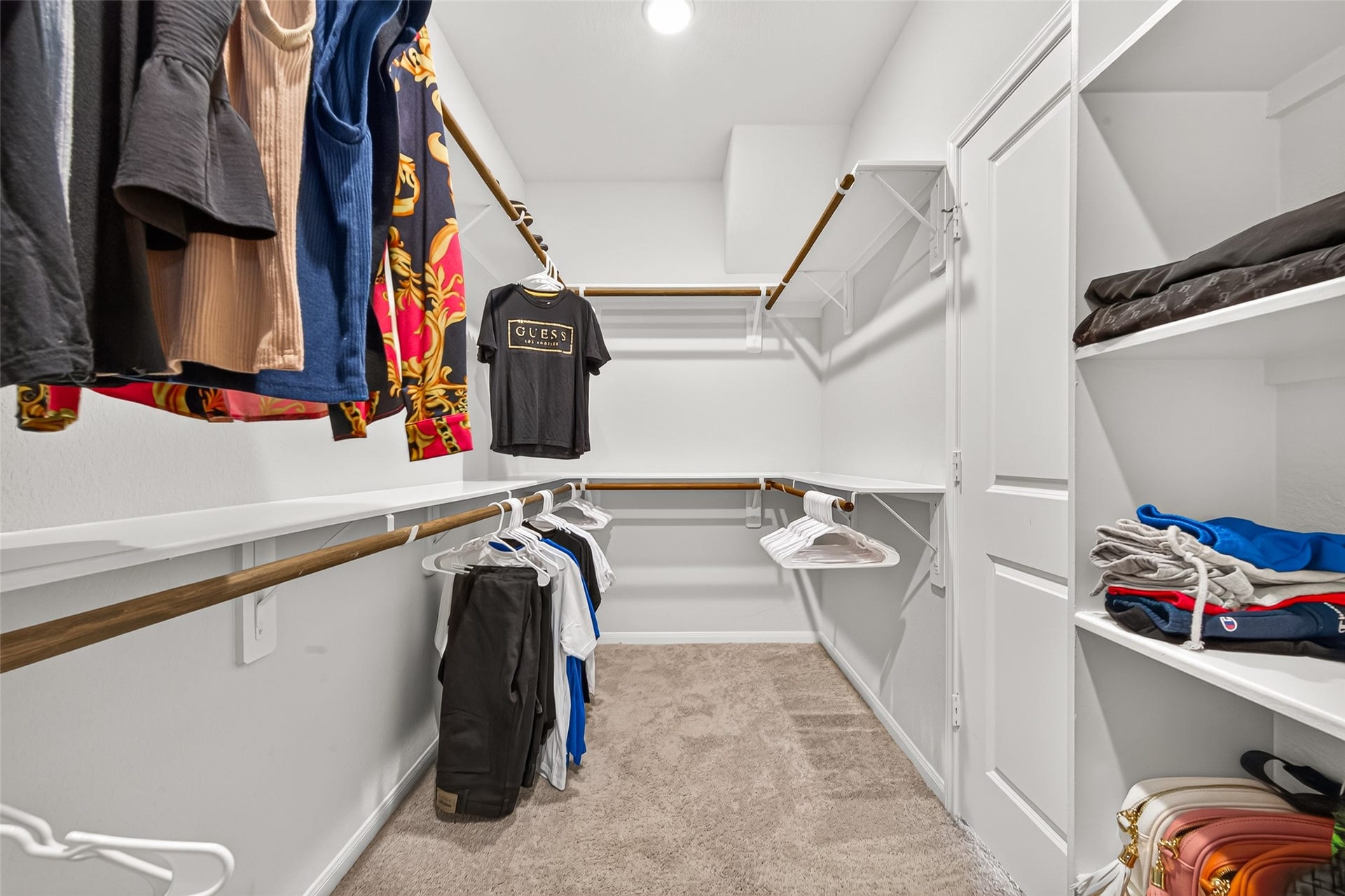 10707 Amador Peak Drive, Rosharon, TX 77583 Large walk-in closet ready for your customizations.