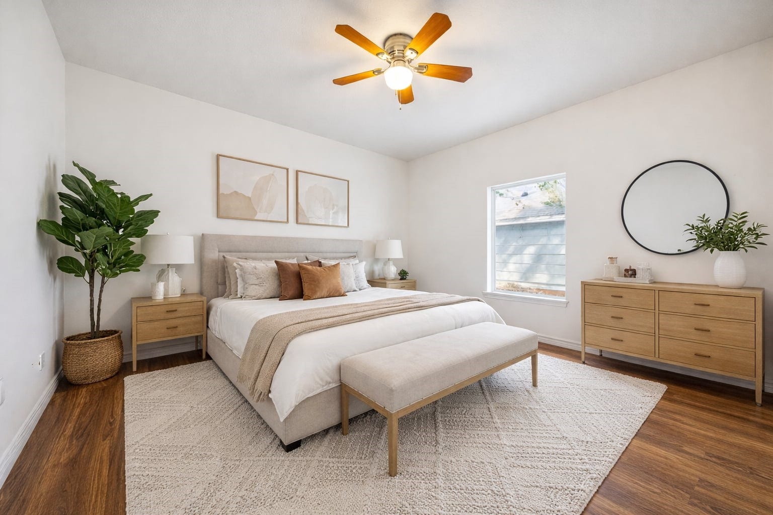 7933 Elwood Street, Houston, TX 77012 Virtually stage Bedroom