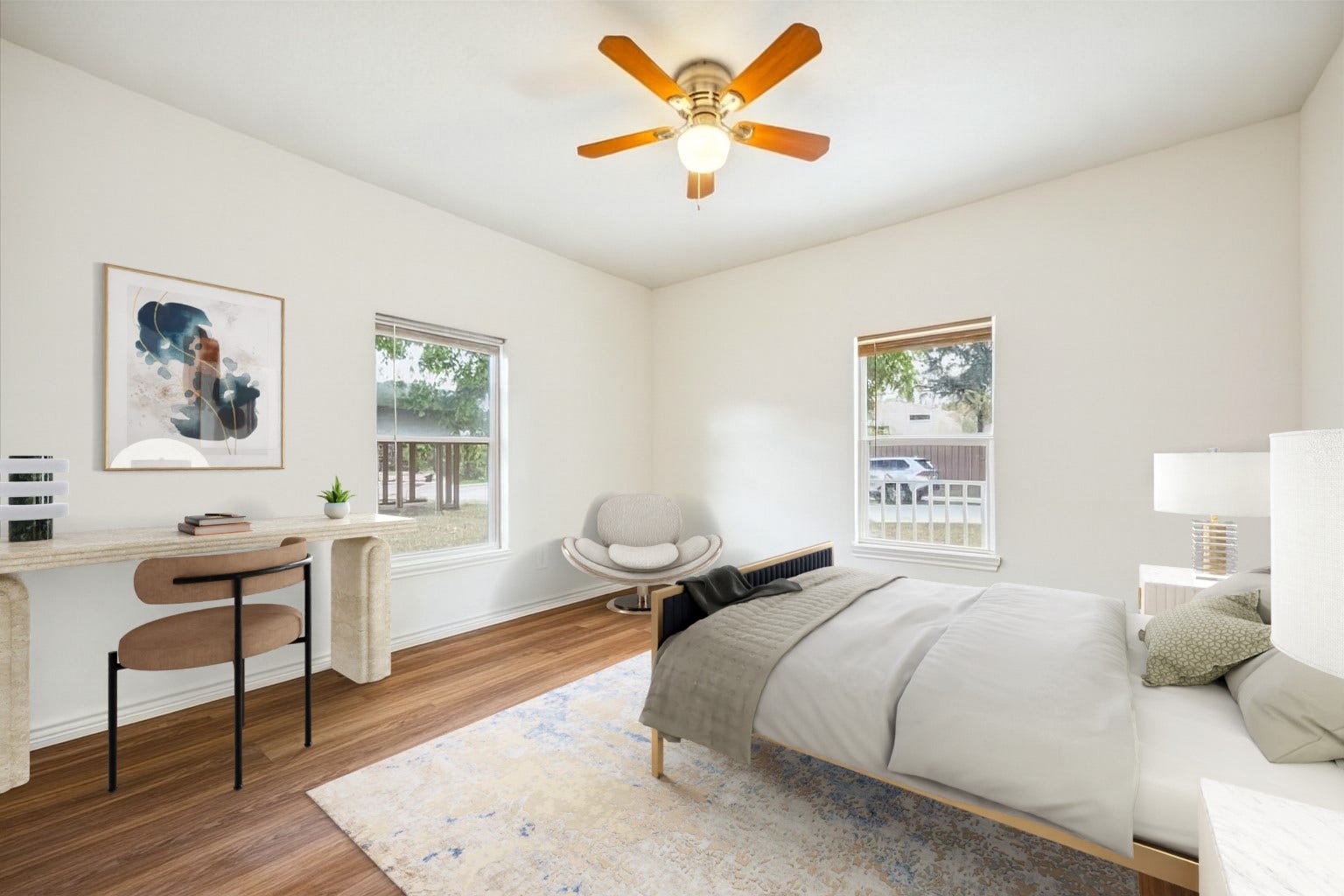 7933 Elwood Street, Houston, TX 77012 Virtually Stage Bedroom