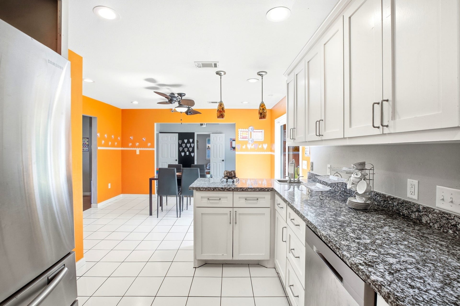 5302 Treaschwig Road, Spring, TX 77373 kitchen in 1st unit