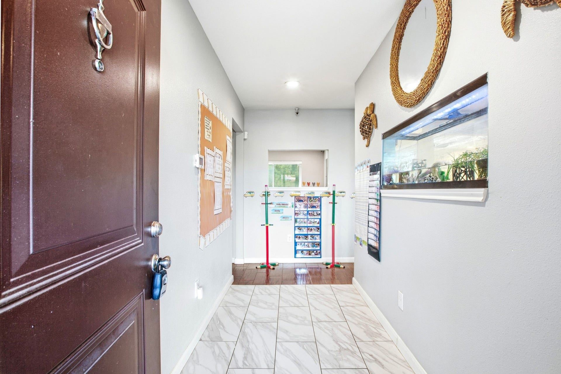 5302 Treaschwig Road, Spring, TX 77373 1st unit entrance