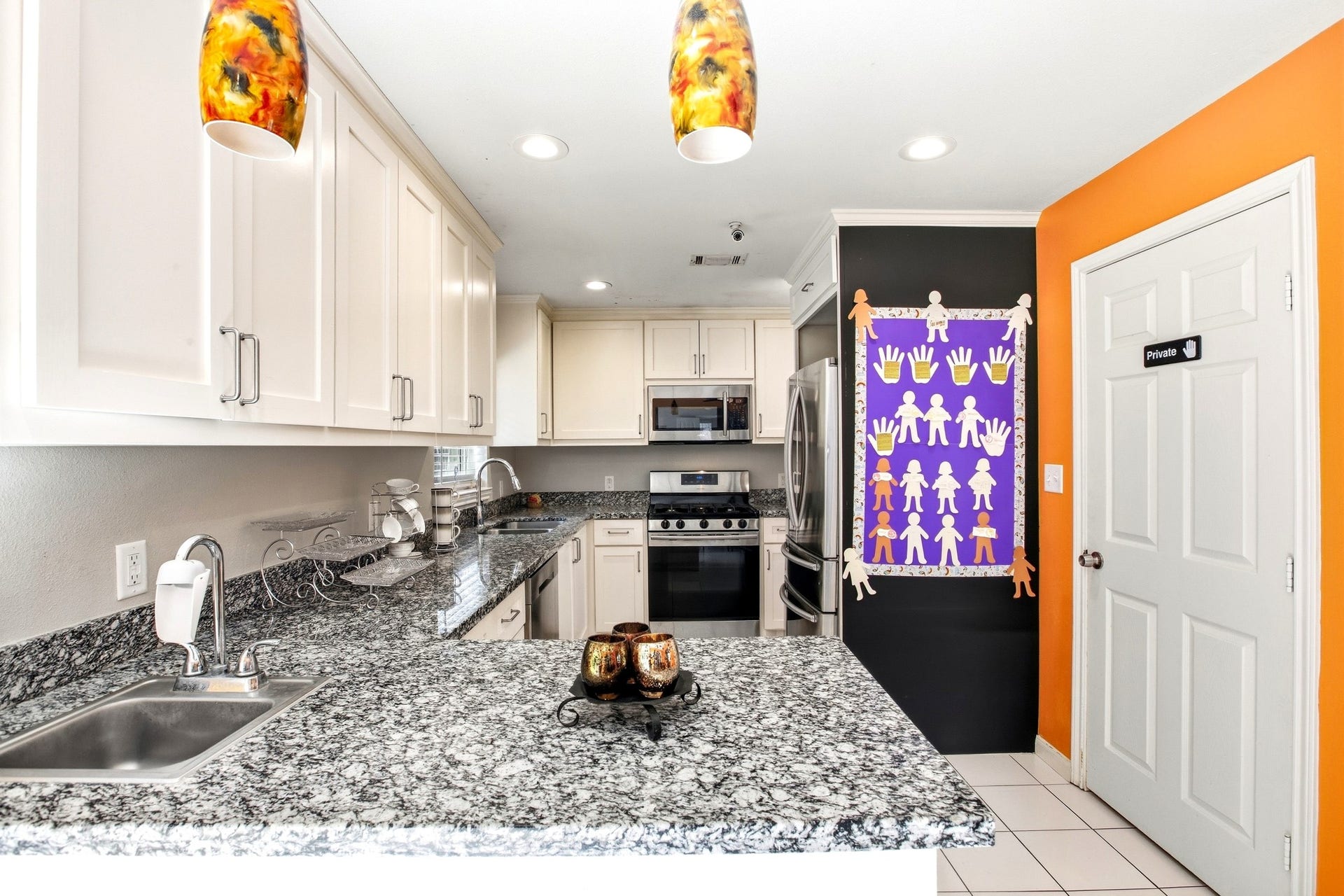 5302 Treaschwig Road, Spring, TX 77373 kitchen in 1st unit