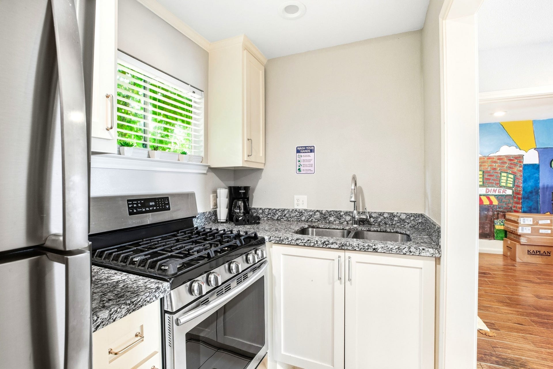 5302 Treaschwig Road, Spring, TX 77373 small kitchen in second unit
