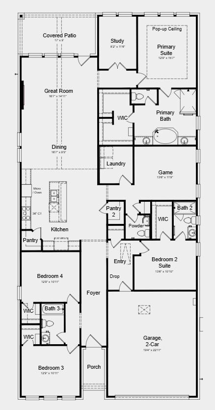 Additional Highlights include: Electric fireplace at great room.