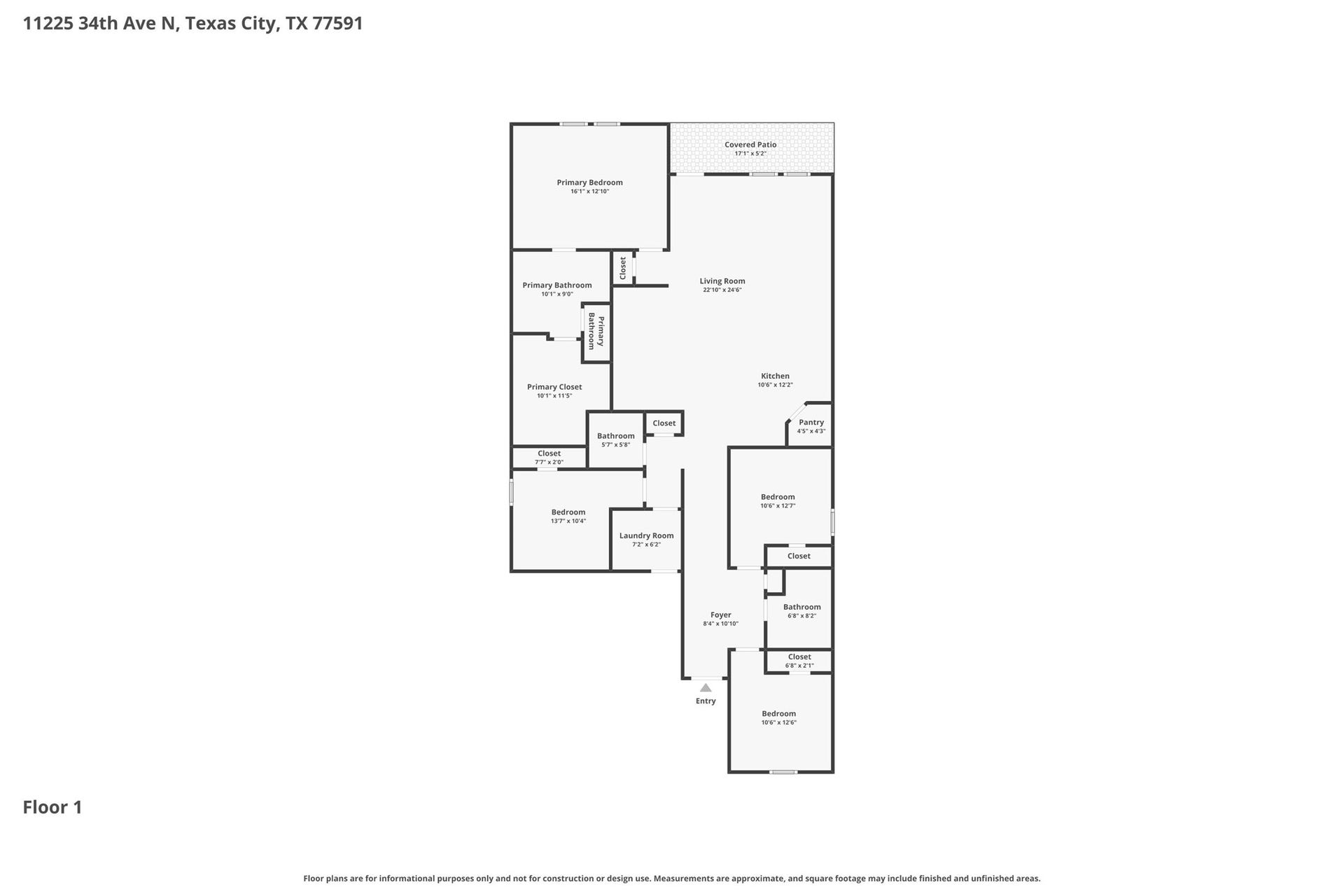 11225 34th Avenue N, Texas City, TX 77591 11225 34th Avenue N, Texas City, TX 77591