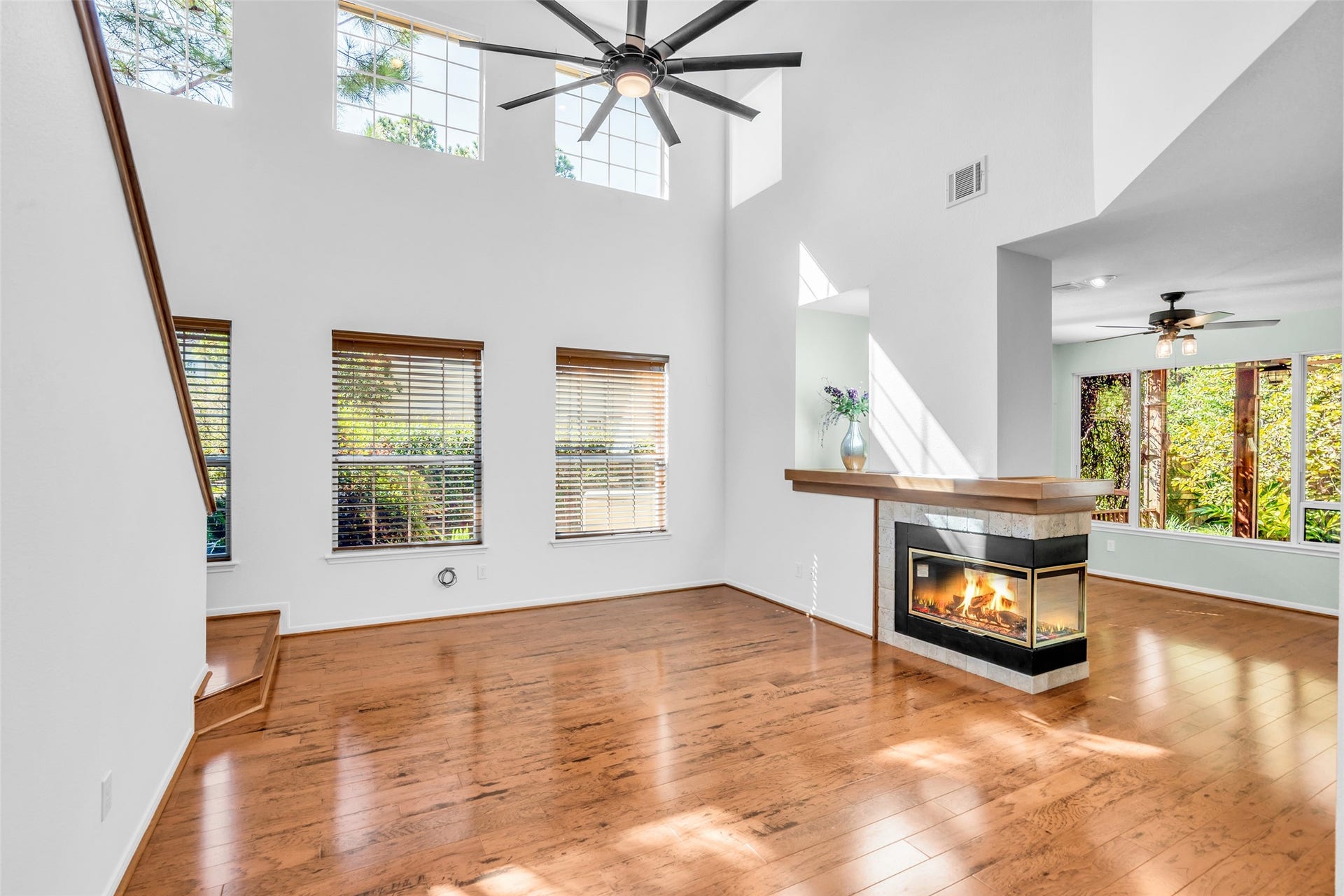 Fireplace Virtually Staged