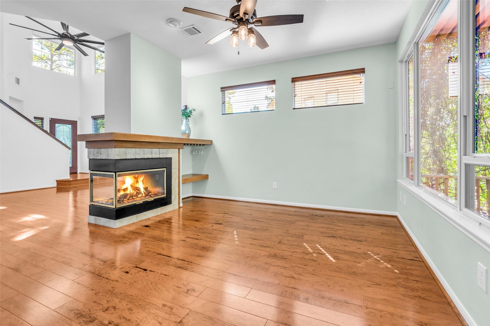 Fireplace Virtually Staged