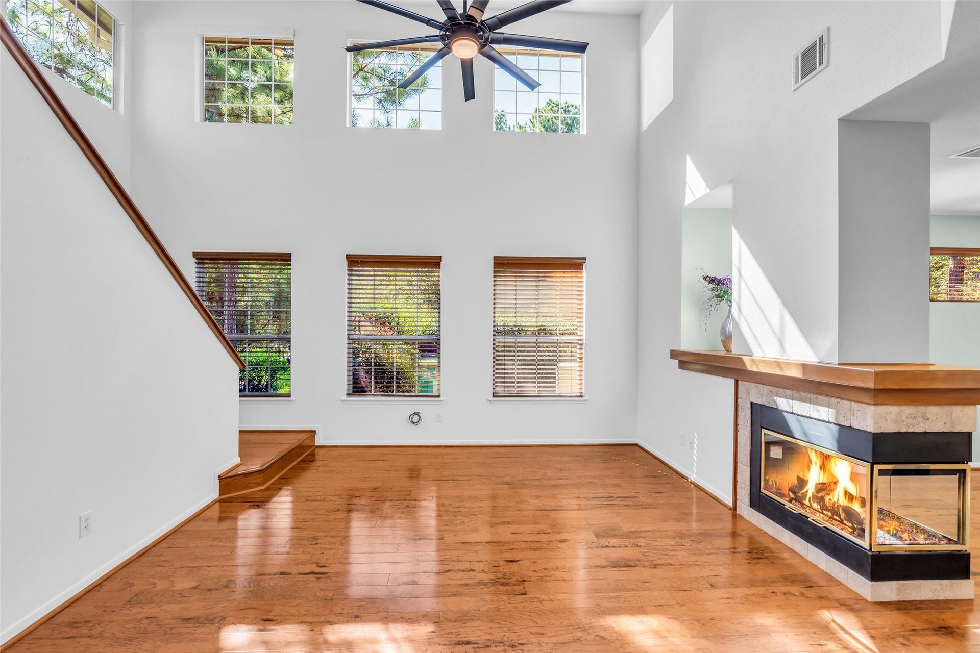 Fireplace Virtually Staged