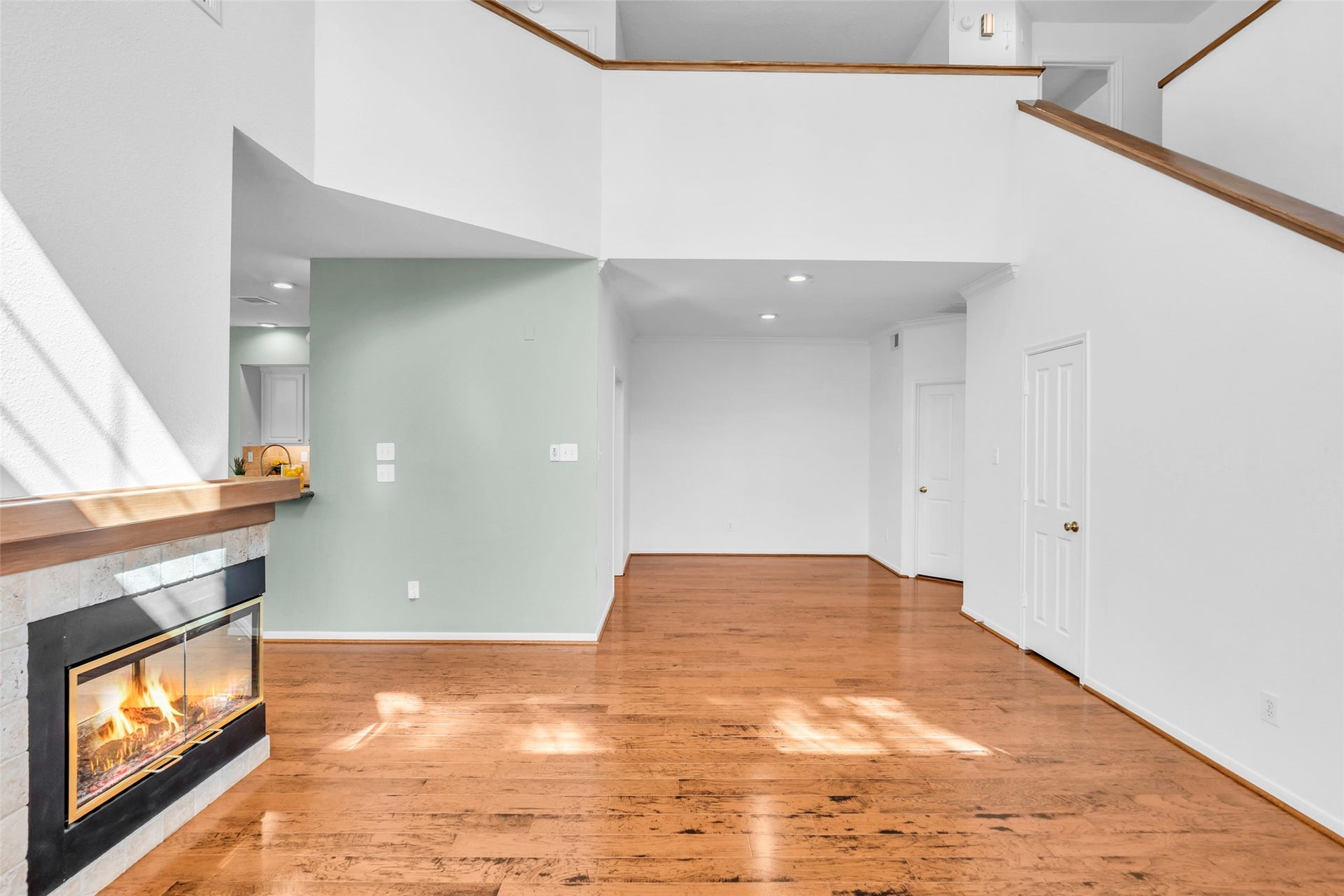 Fireplace Virtually Staged