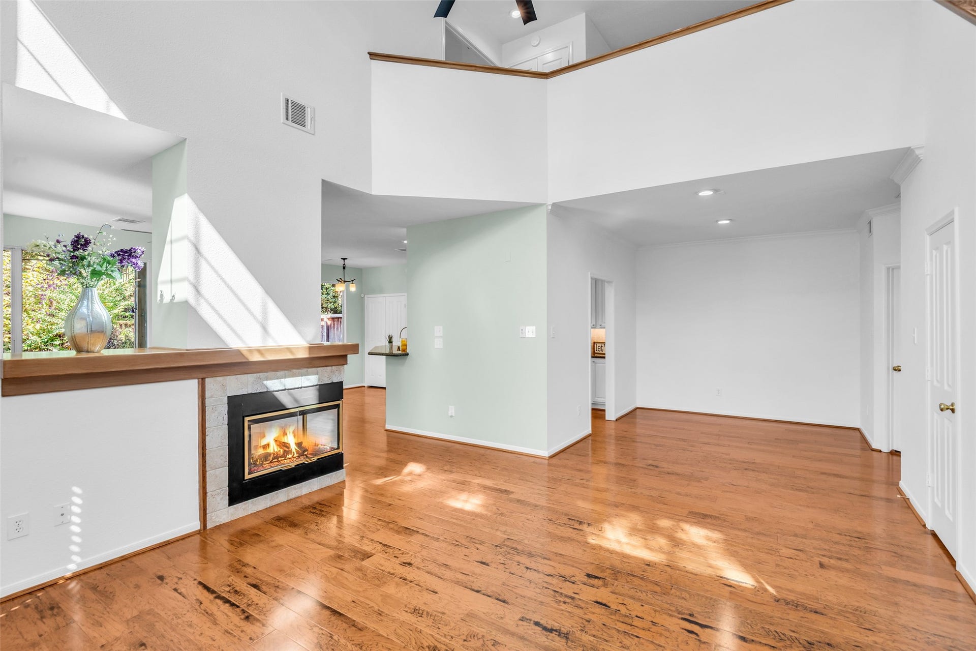 Fireplace Virtually Staged