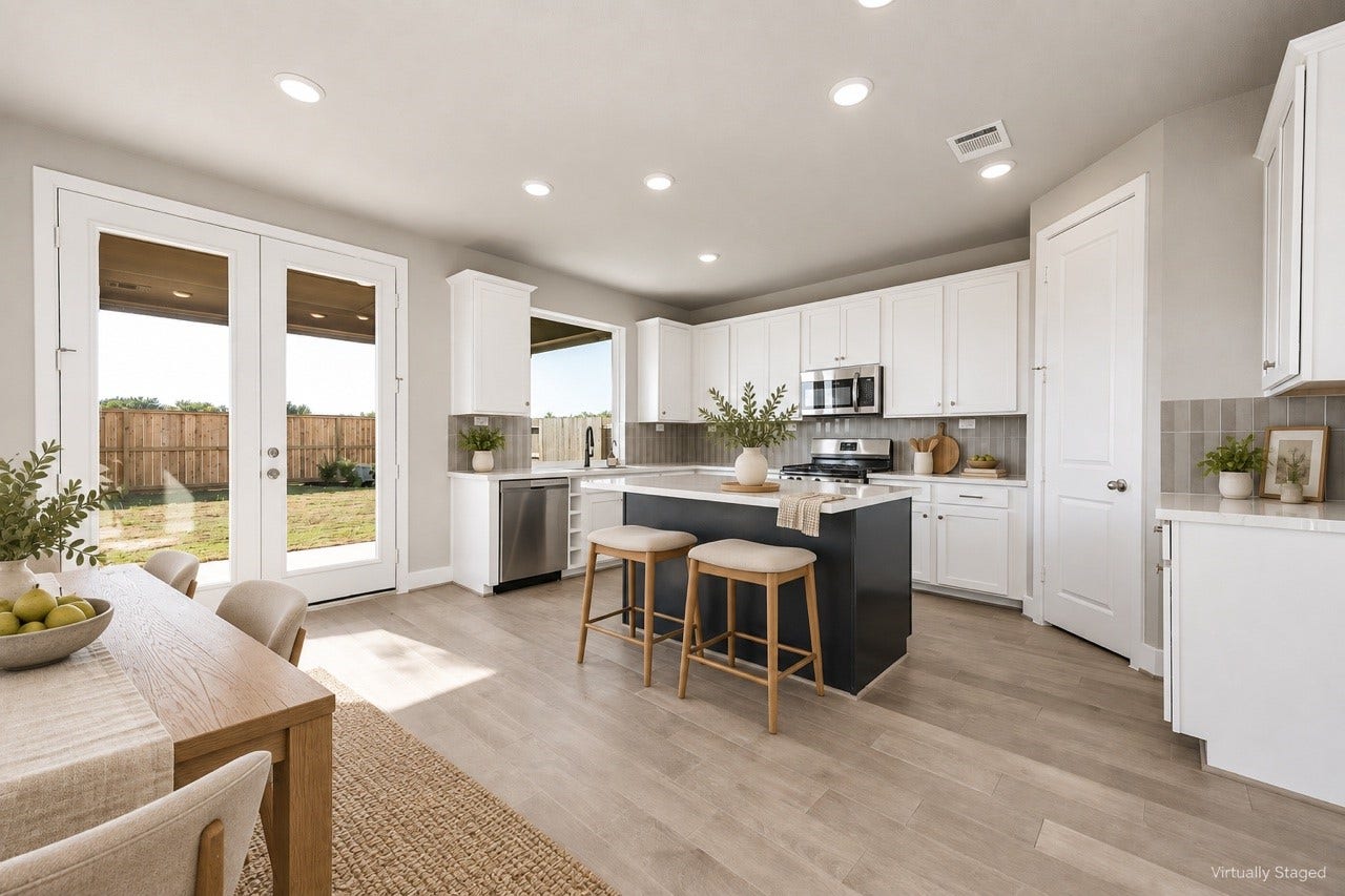 465 Wild Thicket Drive, Katy, TX 77493 Virtual Stage Kitchen