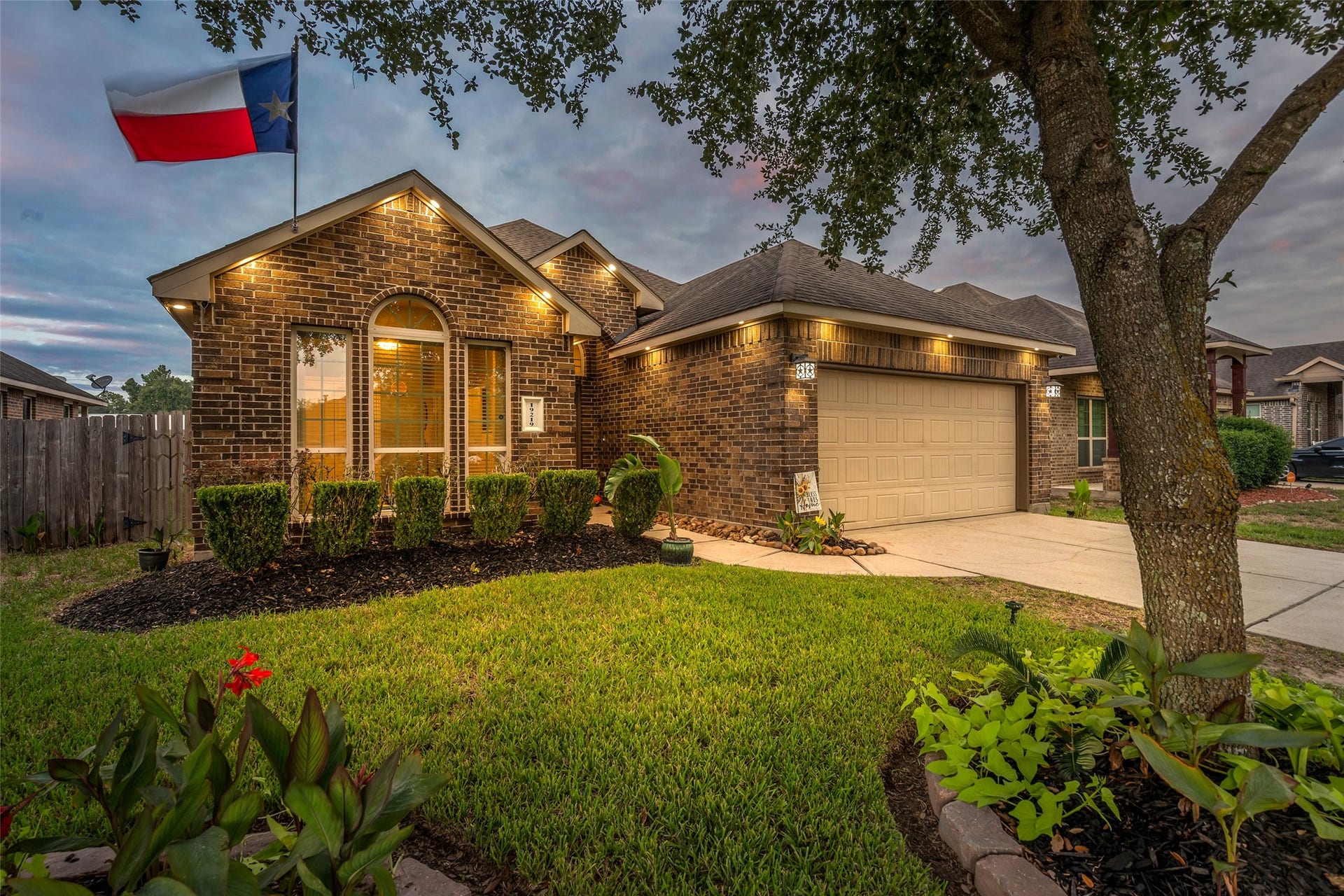 When the stars don't shine, your home will with custom lighting you control on your phone. Look further in the photos for more examples.